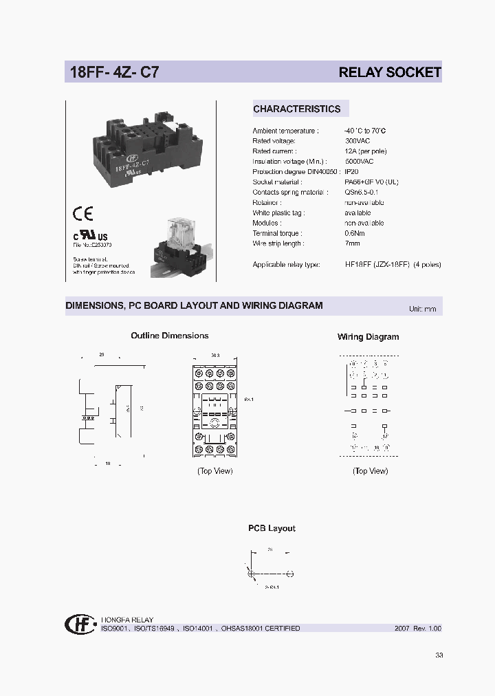 18FF-4Z-C7_1191301.PDF Datasheet