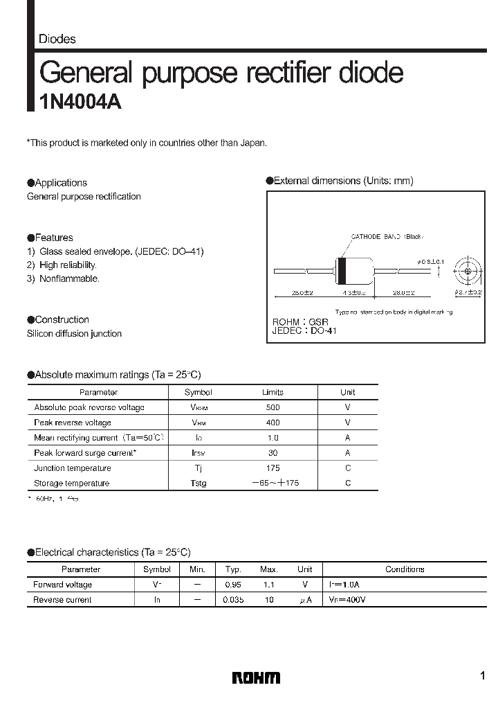 1N4004A_1157240.PDF Datasheet