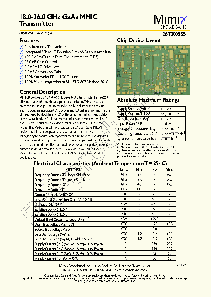 26TX0555_1193283.PDF Datasheet