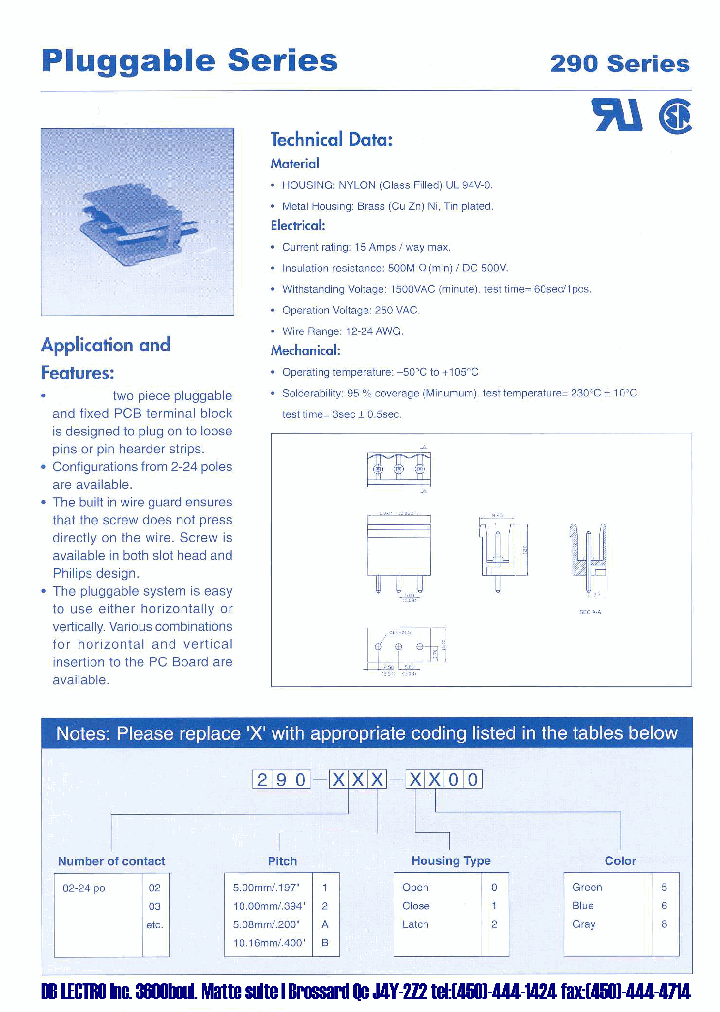 290-03B-2800_1193420.PDF Datasheet