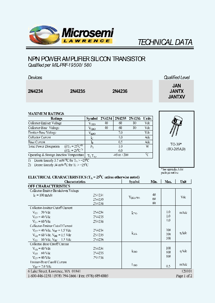 2N4236_1193886.PDF Datasheet