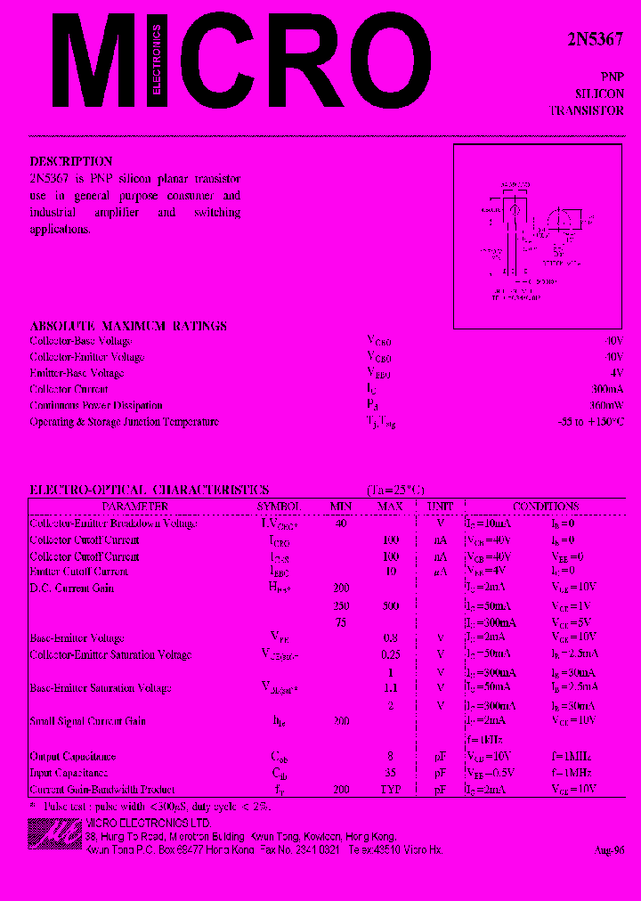2N5367_1194052.PDF Datasheet