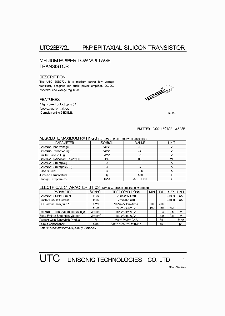 2SB772L_1195246.PDF Datasheet