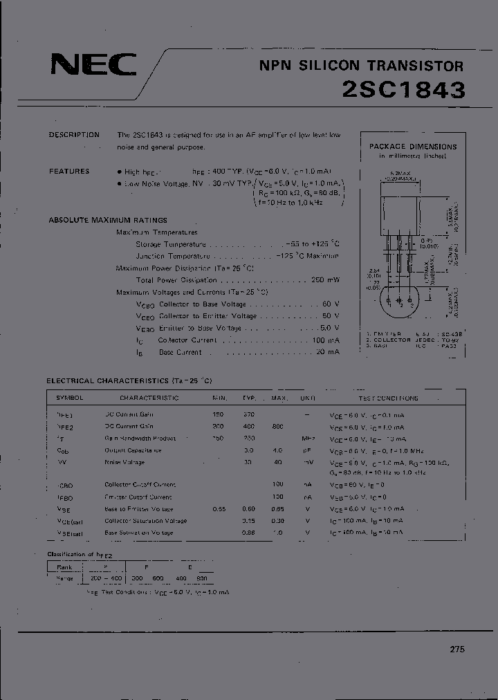 2SC1843_1195410.PDF Datasheet