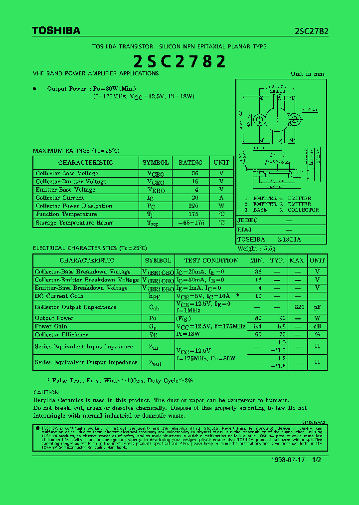 2SC2782_1195557.PDF Datasheet