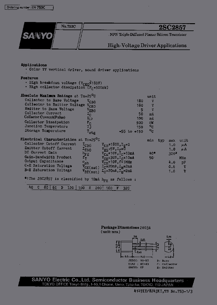2SC2857_1032645.PDF Datasheet
