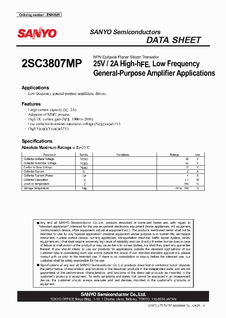 2SC3807MP_1045607.PDF Datasheet