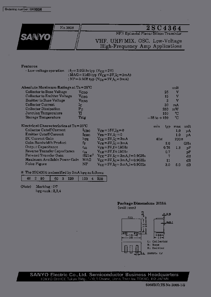 2SC4364_1196007.PDF Datasheet