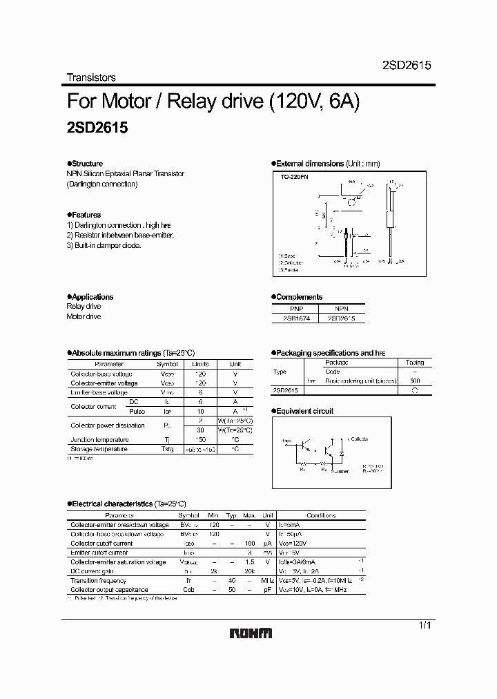 2SD2615_1142445.PDF Datasheet