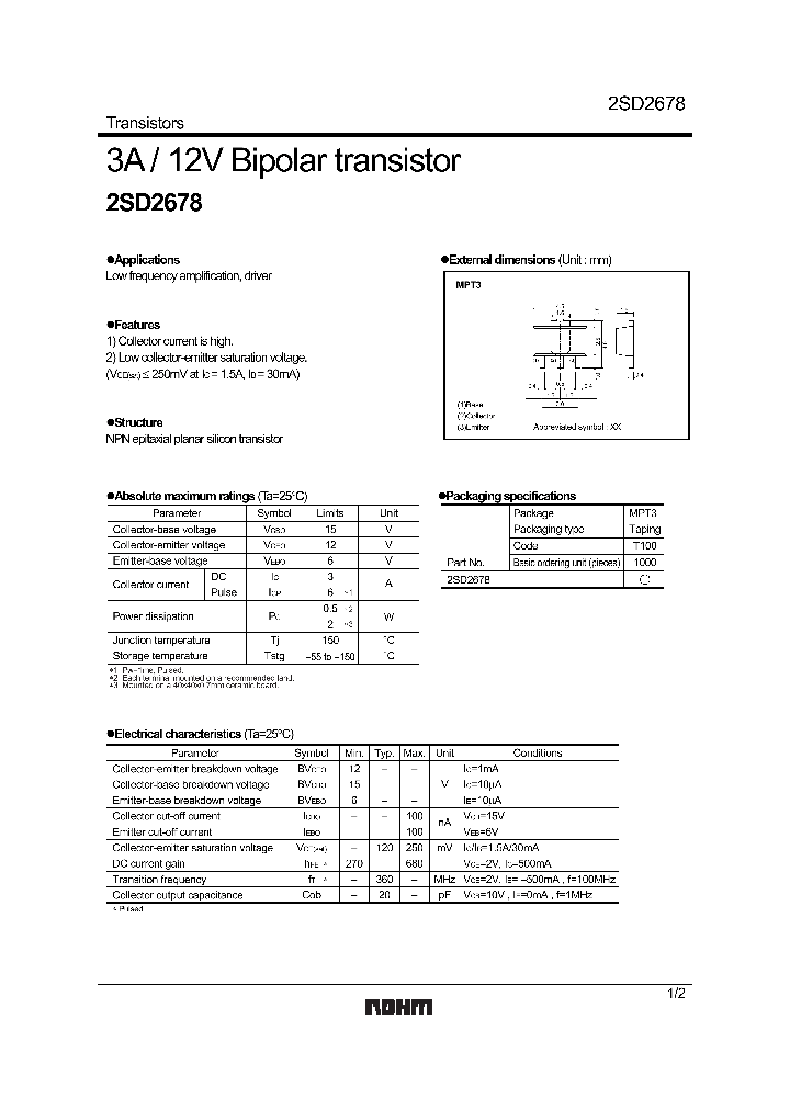 2SD2678_1118001.PDF Datasheet