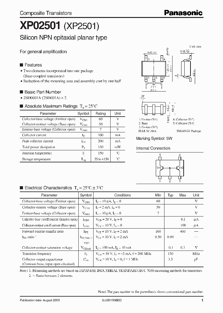 2SD601AX2_1133560.PDF Datasheet