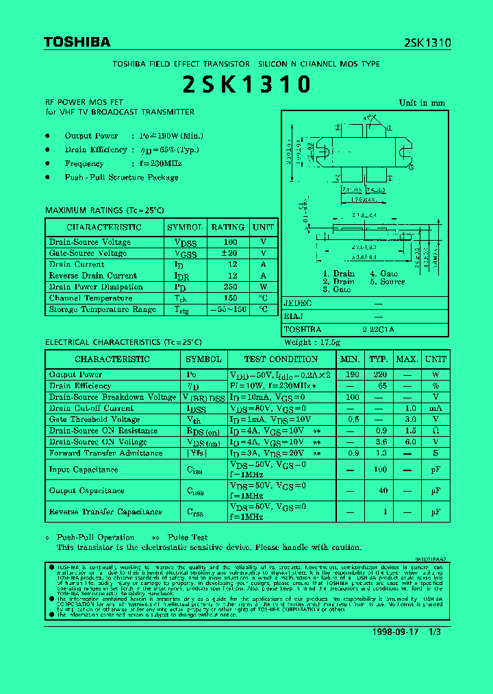 2SK1310_1125191.PDF Datasheet