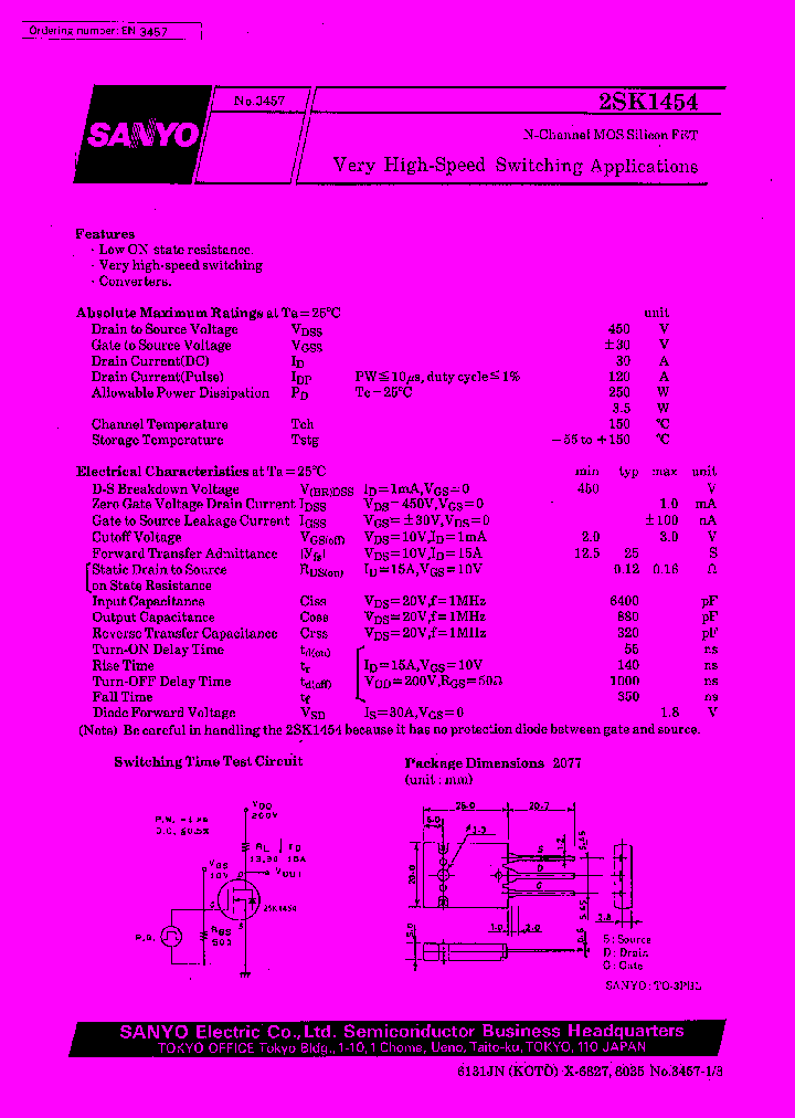 2SK1454_1197862.PDF Datasheet