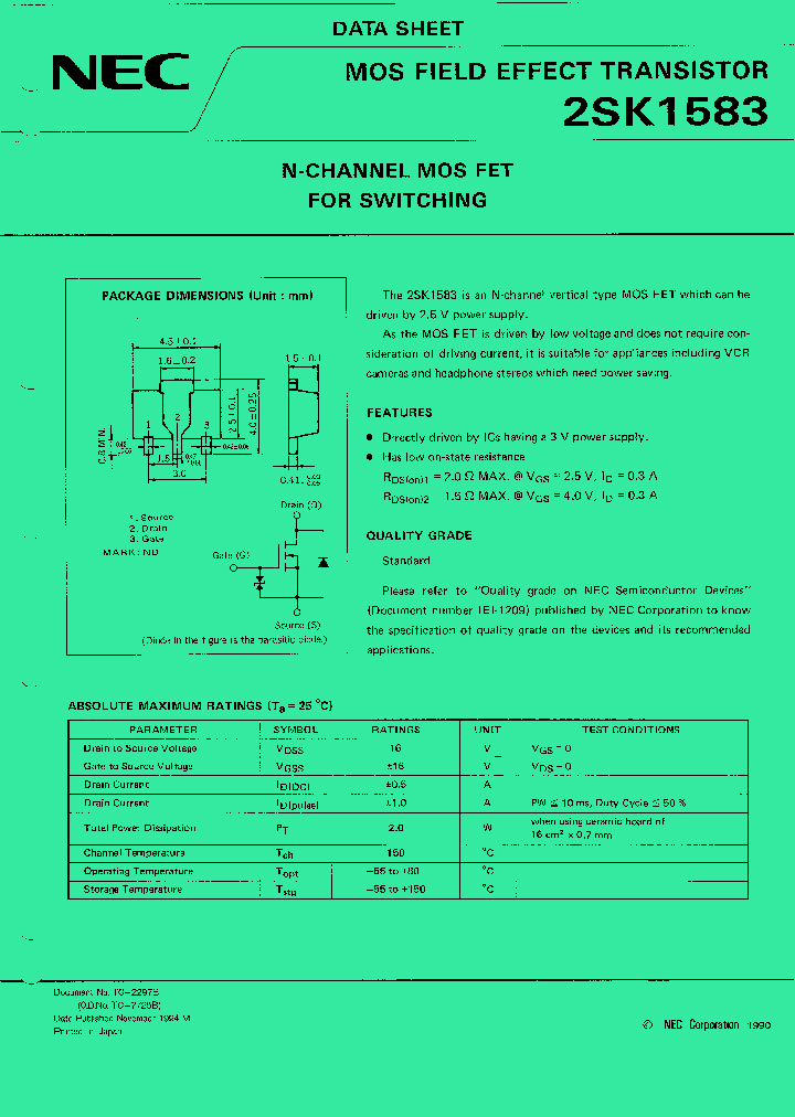 2SK1583_1197919.PDF Datasheet