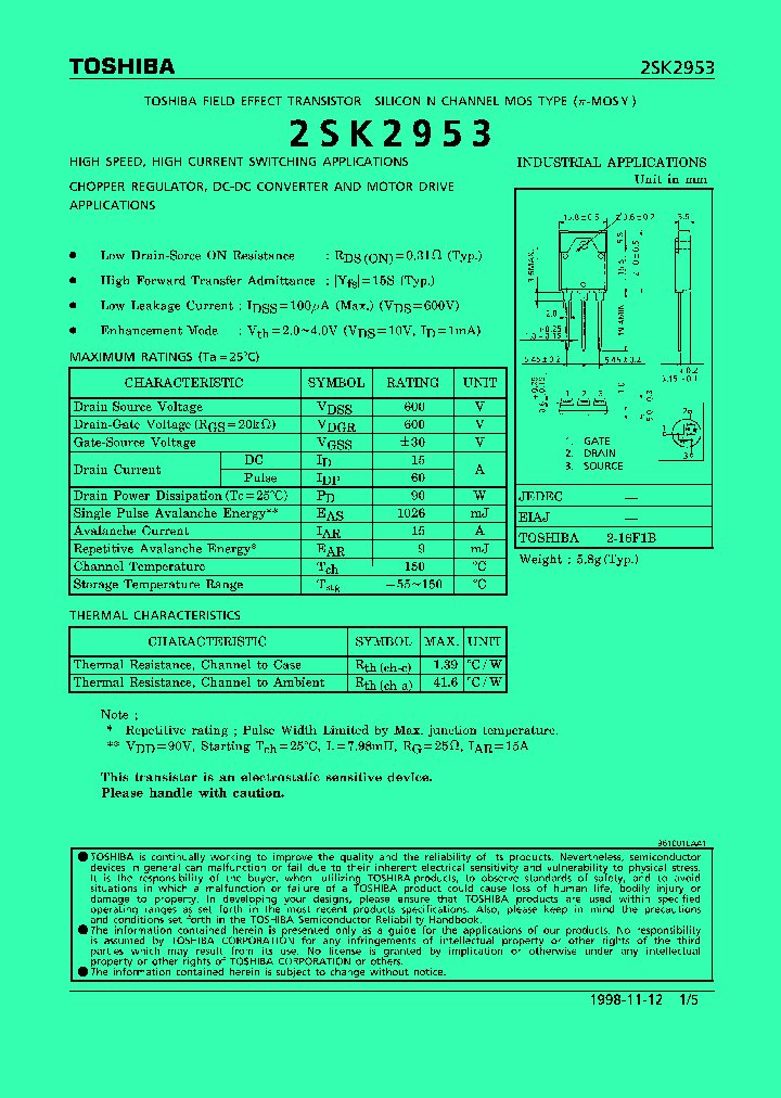 2SK2953_1198439.PDF Datasheet