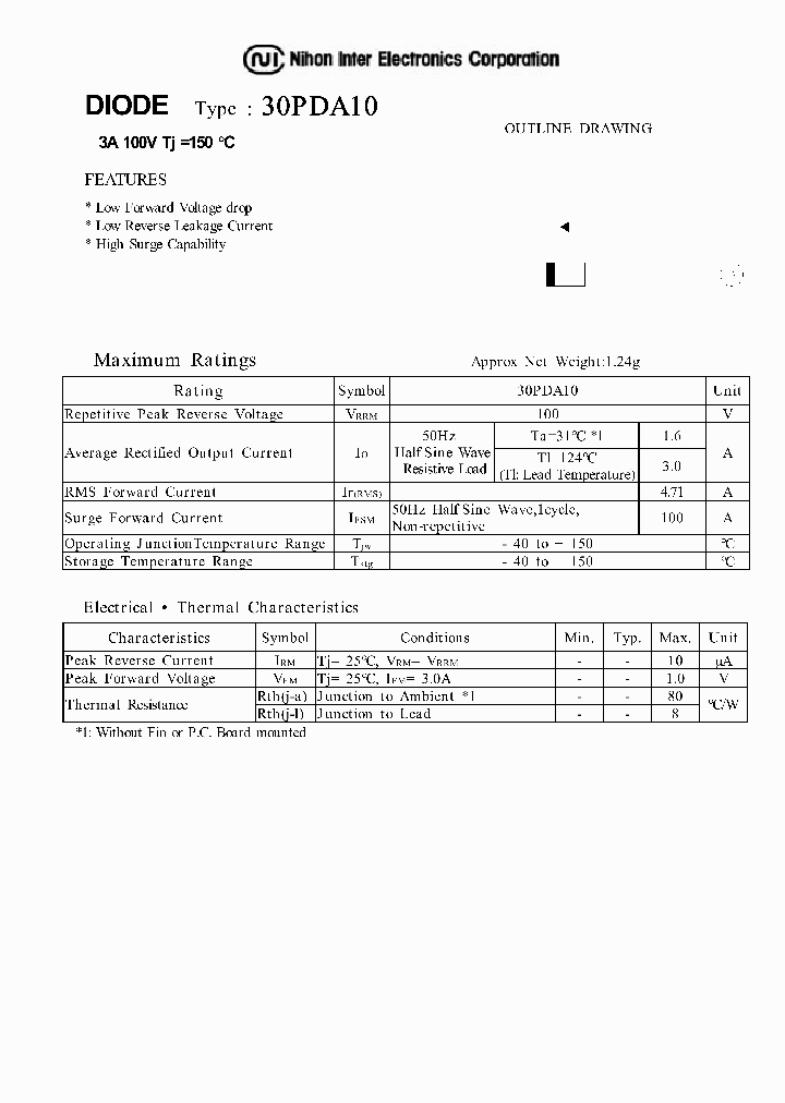 30PDA10_1199050.PDF Datasheet