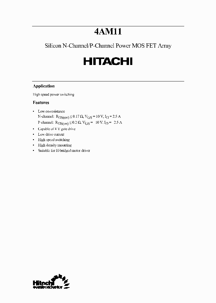 4AM11_1199963.PDF Datasheet