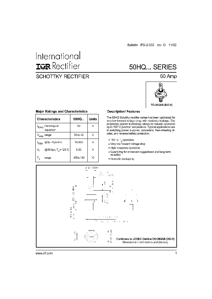 50HQ045_1200089.PDF Datasheet