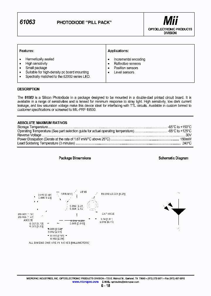 61063-101_1200875.PDF Datasheet Download --- IC-ON-LINE