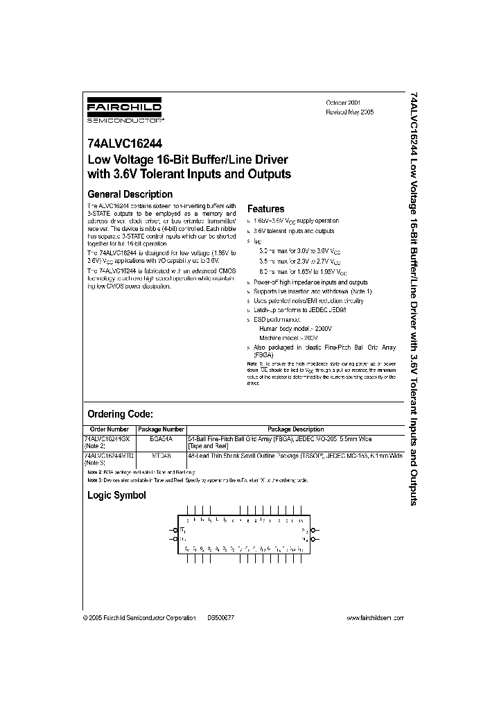 74ALVC16244MTDX_1201852.PDF Datasheet