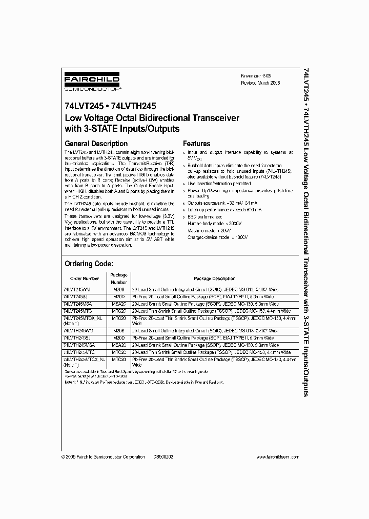 74LVT245MTC_1078122.PDF Datasheet