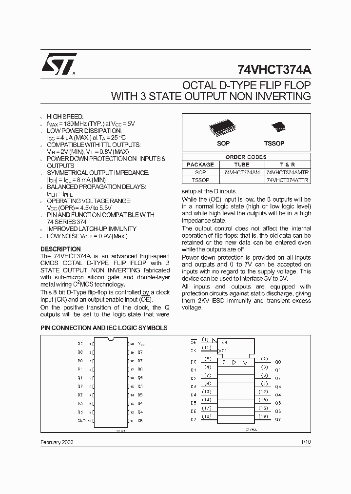 74VHCT374ATTR_1203236.PDF Datasheet