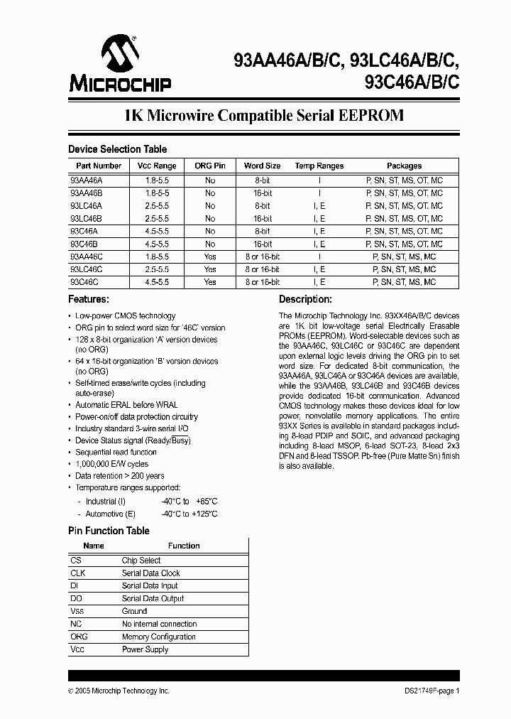 93LC46AT-EMC_1059760.PDF Datasheet