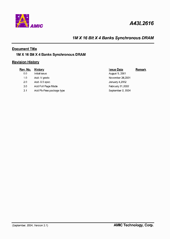 A43L2616V-7VF_1204589.PDF Datasheet