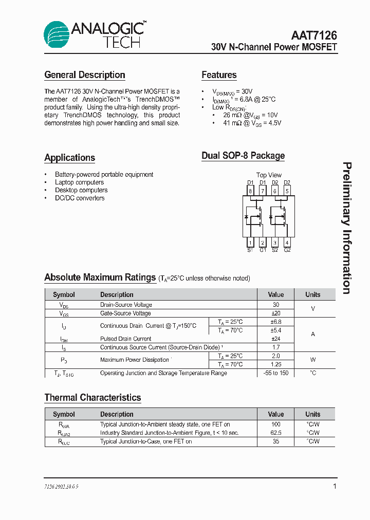 AAT7126IAS-T1_1205201.PDF Datasheet