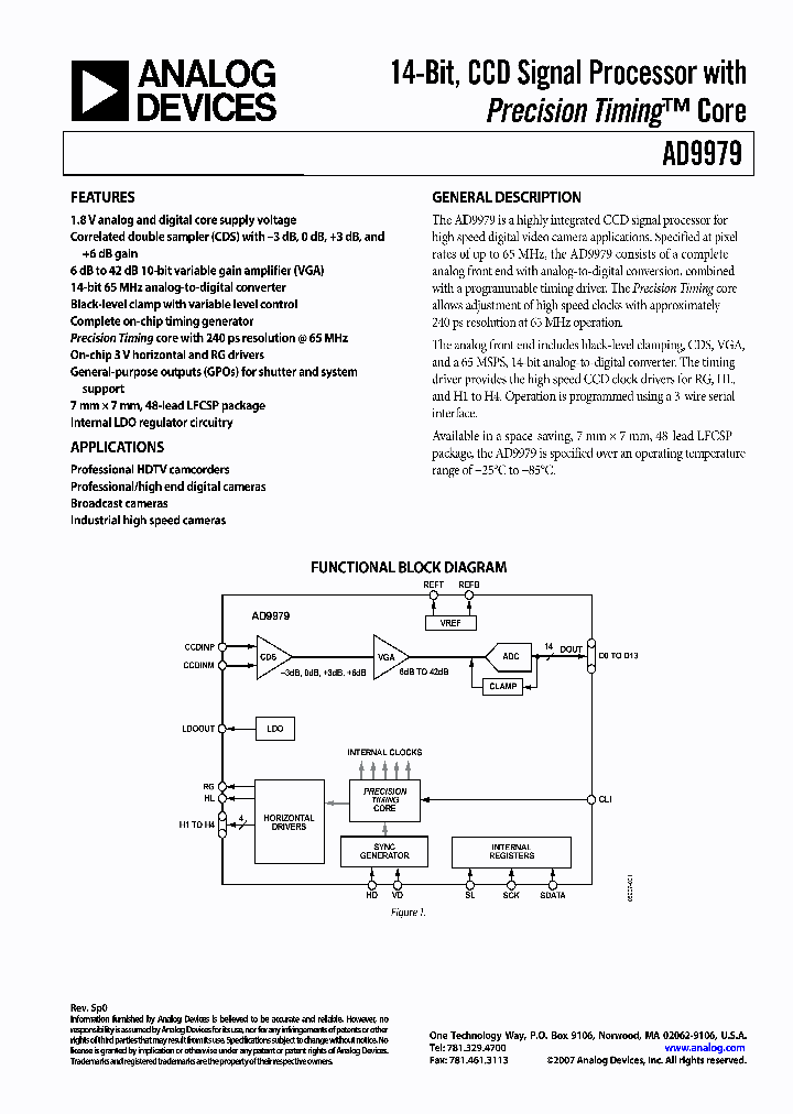 AD9979_1030845.PDF Datasheet