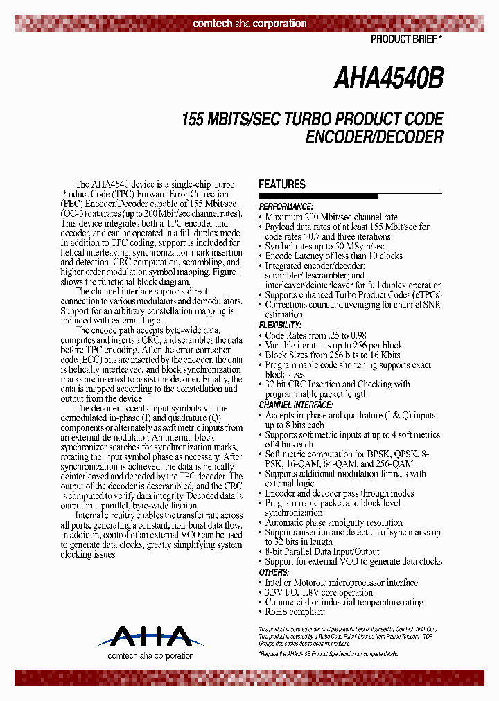 AHA4540B-086PQC_1103479.PDF Datasheet