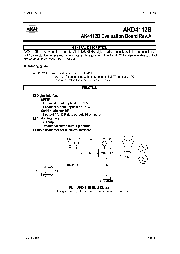 AKD4112B_1208583.PDF Datasheet