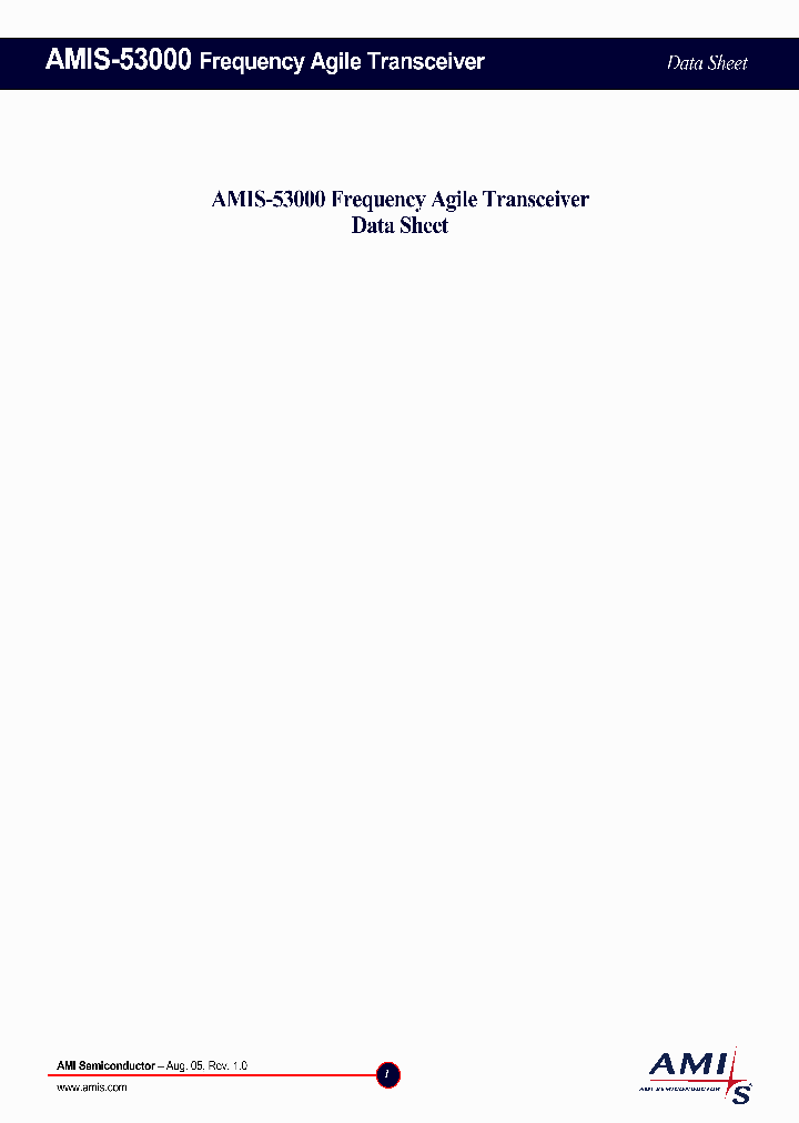AMIS-53000-M_1209568.PDF Datasheet