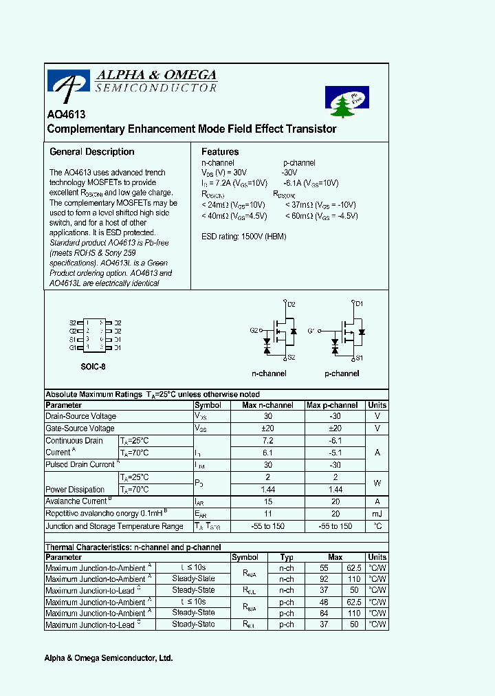 AO4613L_1210177.PDF Datasheet