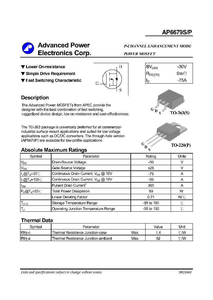 AP6679P_953755.PDF Datasheet