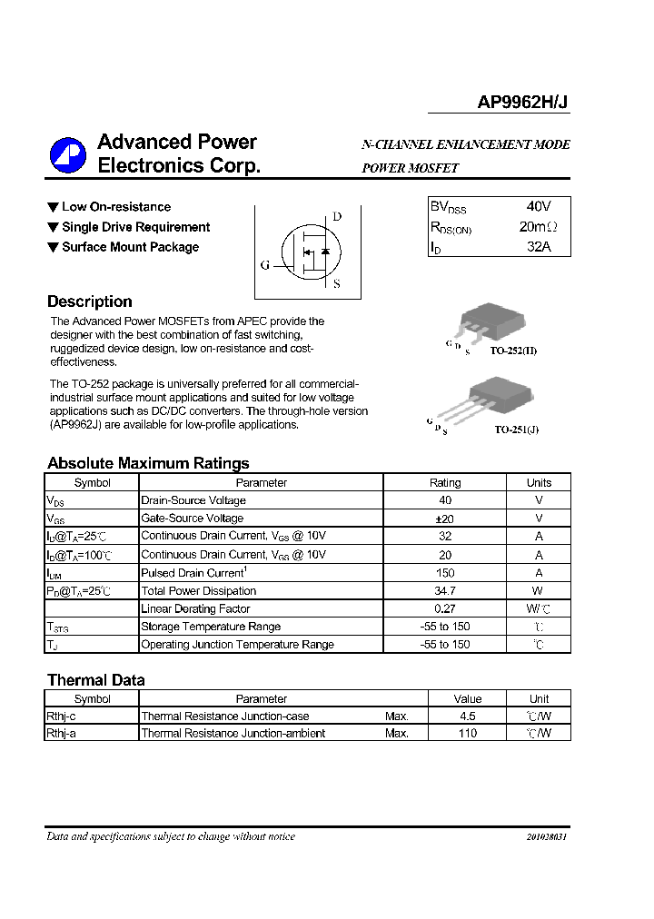 AP9962H_1142097.PDF Datasheet