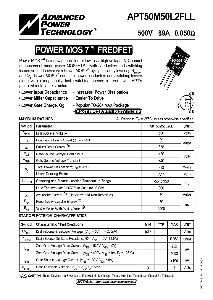 APT50M50L2FLL04_1211755.PDF Datasheet