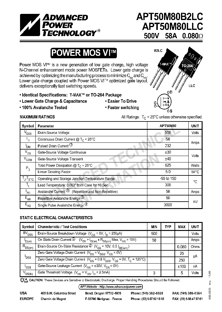 APT50M80LLC_1211781.PDF Datasheet