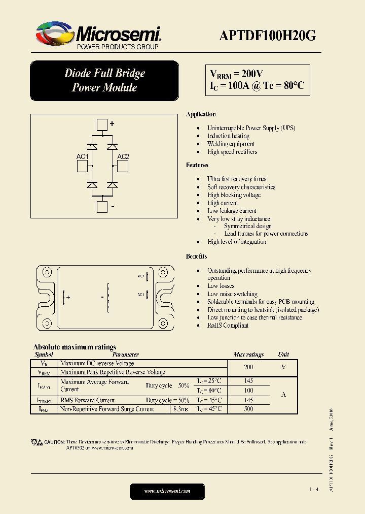 APTDF100H20G_1212096.PDF Datasheet