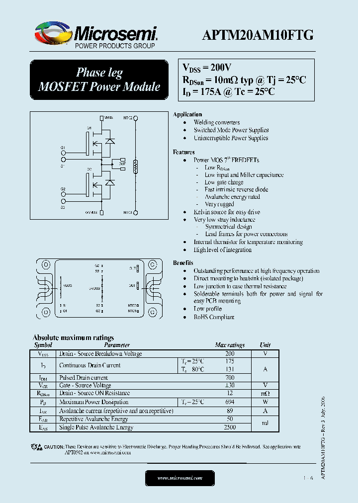 APTM20AM10FTG_1212640.PDF Datasheet