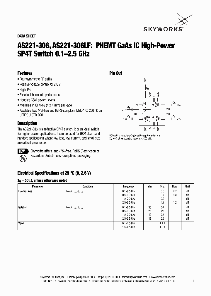 AS221-306LF_1074307.PDF Datasheet