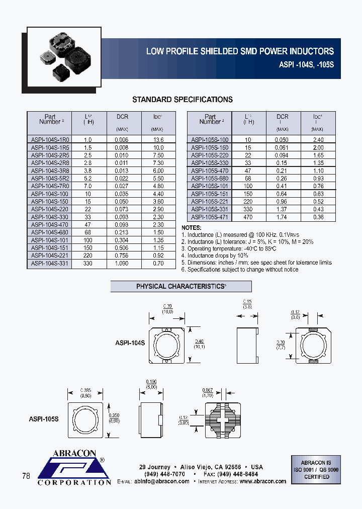 ASPI-105S-680_1213551.PDF Datasheet