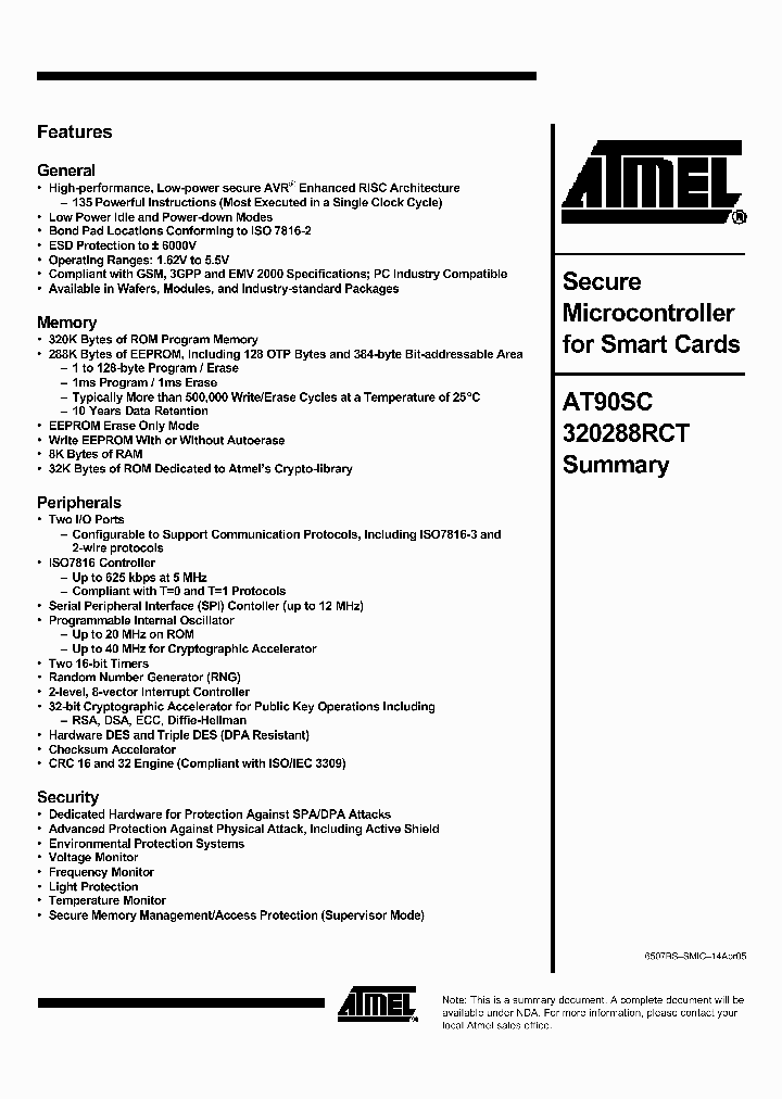 AT90SC320288RCT_1214322.PDF Datasheet