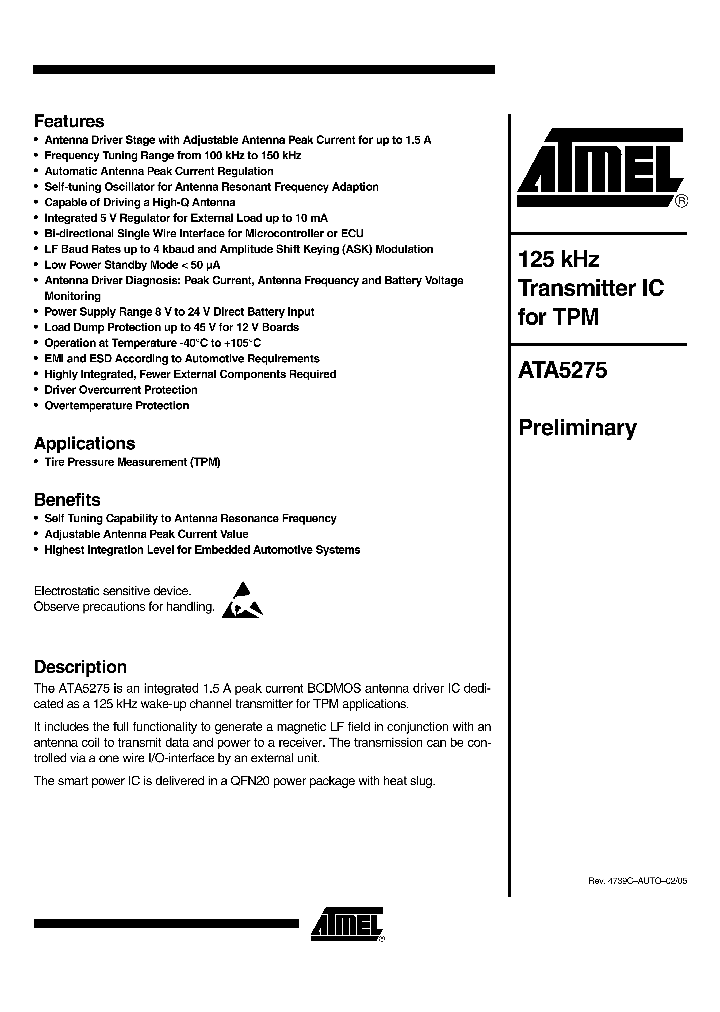 ATA5275_1147754.PDF Datasheet