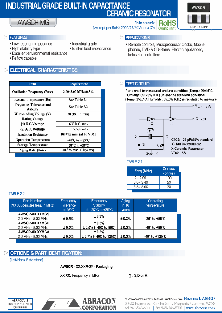 AWSCR-MG_1214909.PDF Datasheet