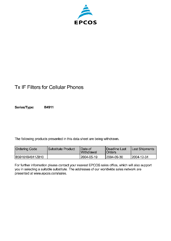 B39161-B4911-Z810_1215543.PDF Datasheet