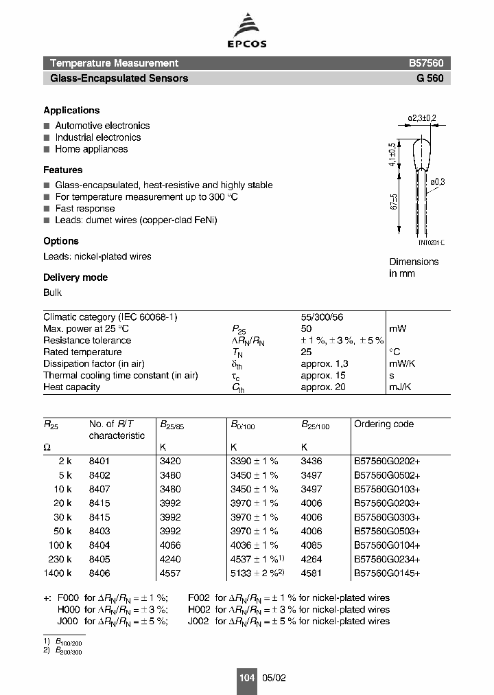 B57560G0202_840549.PDF Datasheet