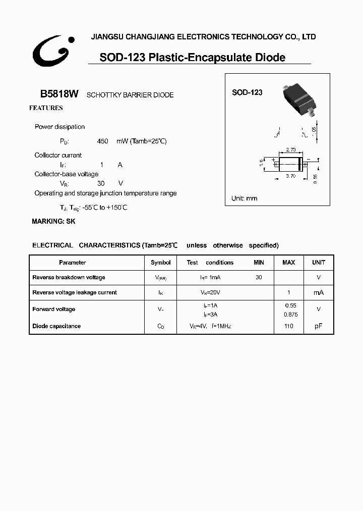 B5818W-SOD-123_1216115.PDF Datasheet