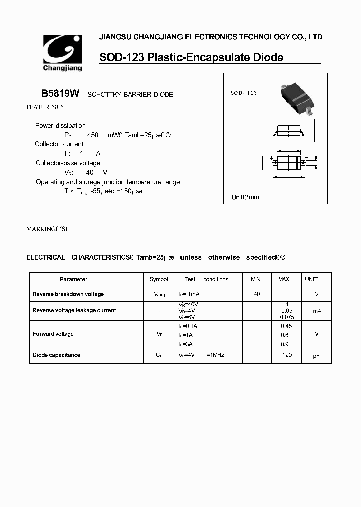 B5819W_1150567.PDF Datasheet