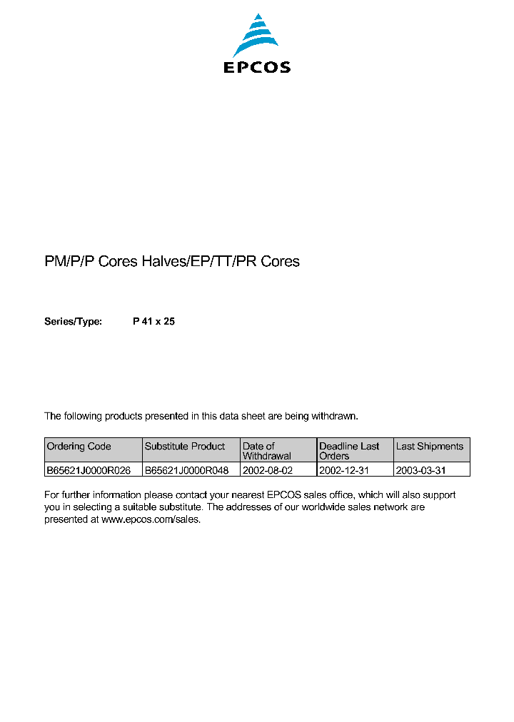 B65622-A-M1_1216179.PDF Datasheet